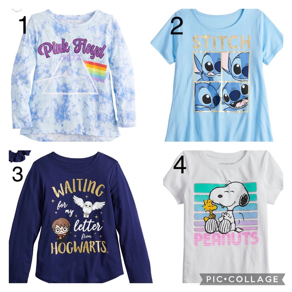 One (1) Zipport chemo port access shirt kids girl